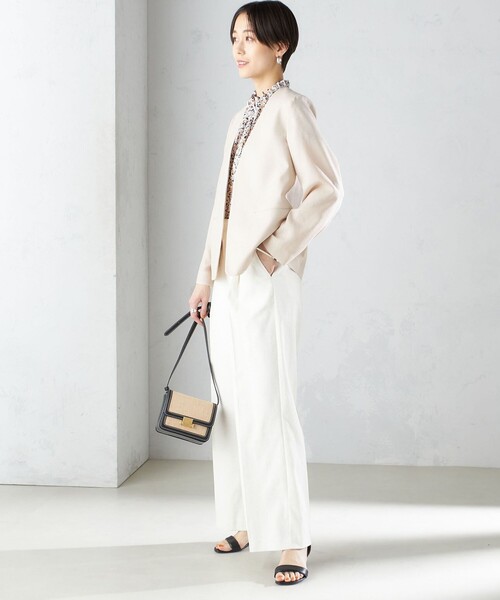 SHIPS（シップス） ジャケット ノーカラージャケット 「接触冷感