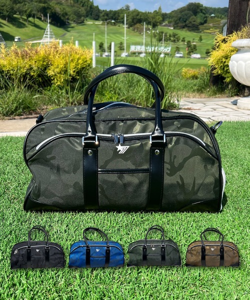 STELLA77GOLF ボストンバッグ カモフラ柄ボストンBAG メンズ