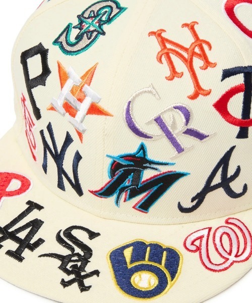 NEW ERA（ニューエラ） キャップ 帽子 9FIFTY Team Logo Allover