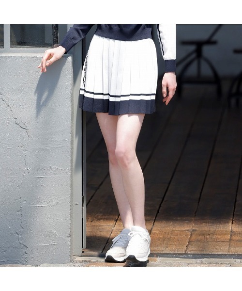 Rosasen（ロサーセン） スカート 「Rosasen/GOLF」A-Line バイカラー