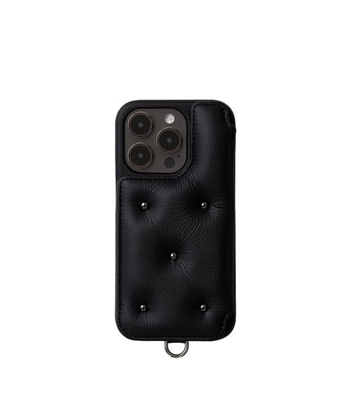 DEMIU（デミュウ） スマホケース BALLON CINQブラック×ブラック