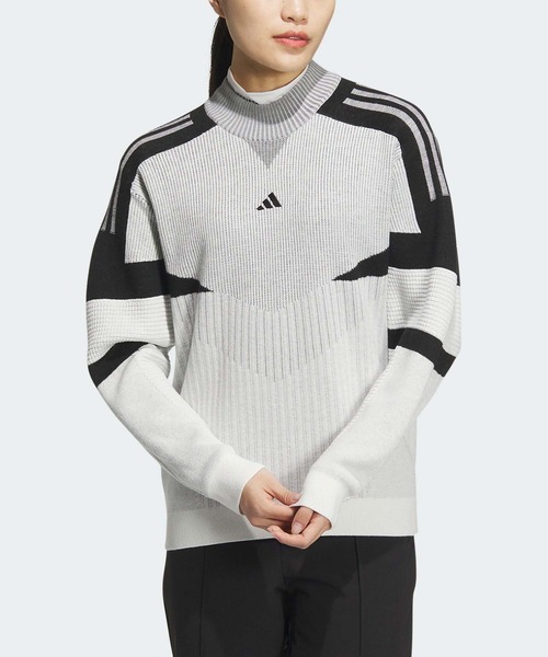 adidas（アディダス） ニット セーター アーカイブグラフィック モック