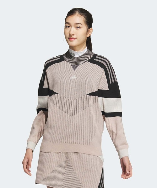 adidas（アディダス） ニット セーター アーカイブグラフィック モック