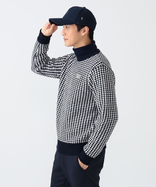 BEAMS GOLF（ビームス ゴルフ） セーター ニット PURPLE LABEL / 千鳥