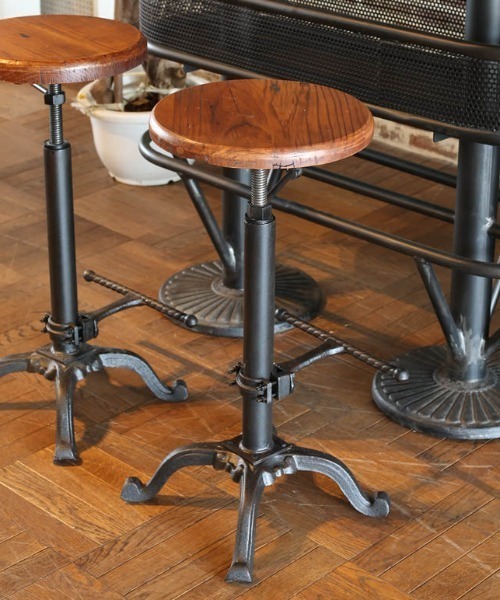 DULTON（ダルトン） 家具 BAR STOOL ANTIQUE BLACK/ バースツール