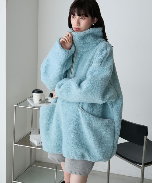 forksy.（フォルクシー） ブルゾン アウター 「forksy.」ボアハーフ