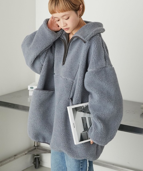 forksy.（フォルクシー） ブルゾン アウター 「forksy.」ボアハーフ