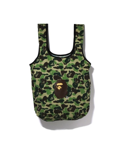 A BATHING APE（アベイシングエイプ） エコバッグ ABC CAMO APE HEAD