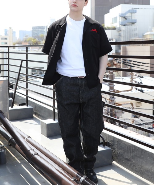 HOUSTON（ヒューストン） シャツ ボーリングシャツ(SKATE) メンズ