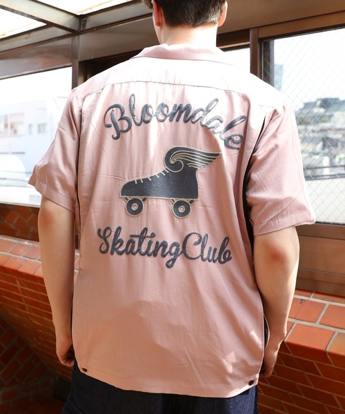 HOUSTON（ヒューストン） シャツ ボーリングシャツ(SKATE) メンズ