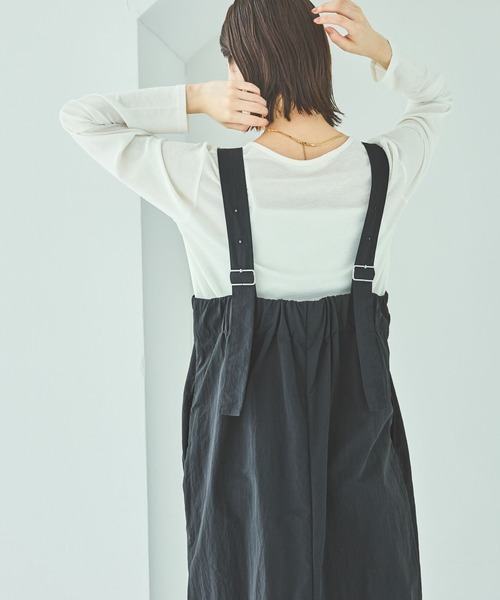 LAKOLE（ラコレ） ワンピース タック入りベルトジャンスカ / 588871