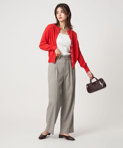 green label relaxing（グリーンレーベルリラクシング） カーディガン