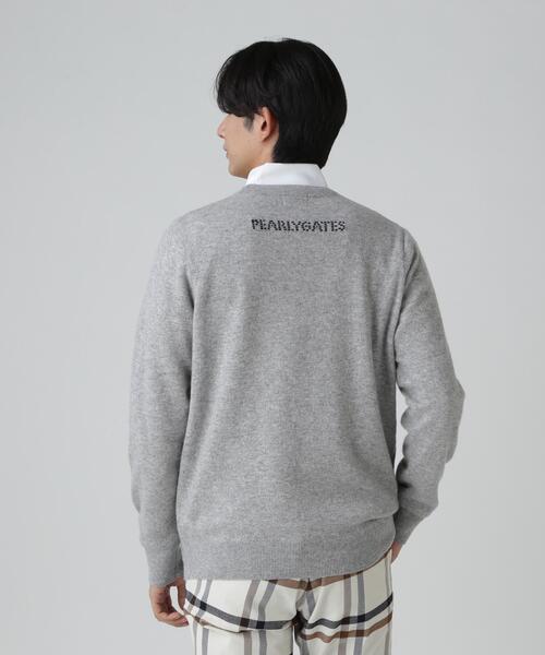 PEARLY GATES カシミヤブレンド ジャガード ニットパーカー サイズ6