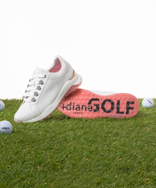 diana（プラスダイアナ） スニーカー 「+dianaGOLF」レースアップ