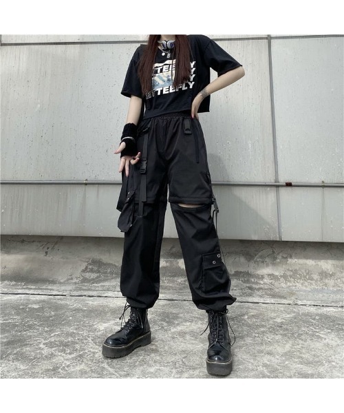 ARCHIVER カーゴパンツ 「Bz」絶対領域2WAYセパレートベルトカーゴ