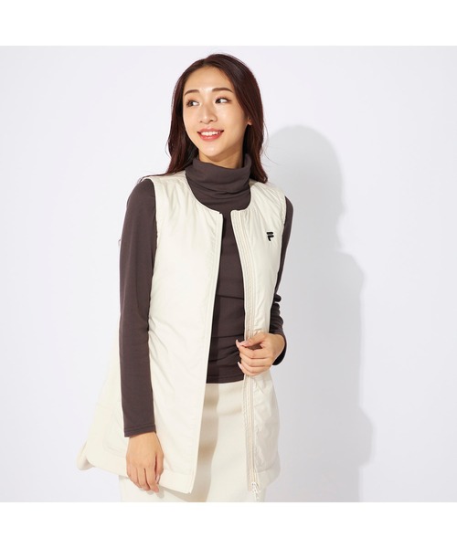 FILA GOLF ベスト ジレ 「FILA GOLF:フィラゴルフ」レディースダウン