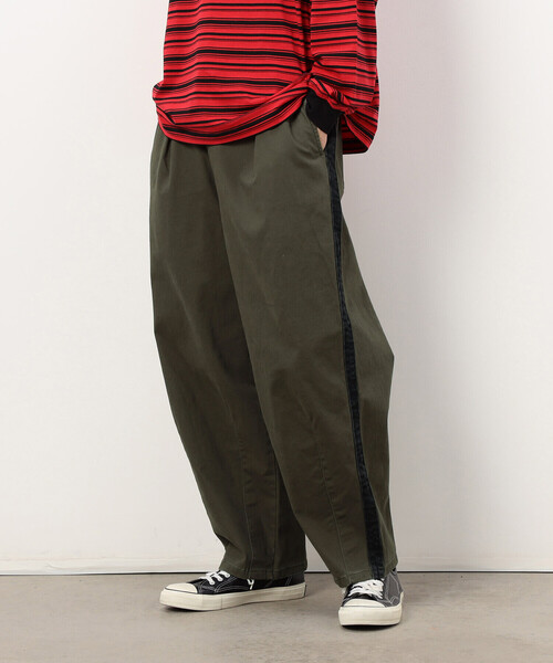 Purple&Yellow（パープルアンドイエロー） パンツ ストレッチツイル