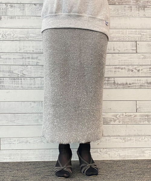 NO8！マーク＆ロナ 2024ラメニットスカート NO8様専用！マーク＆ロナ