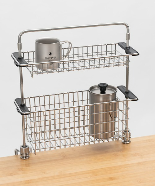 snow peak（スノーピーク） メッシュトレー ハーフユニット 深型