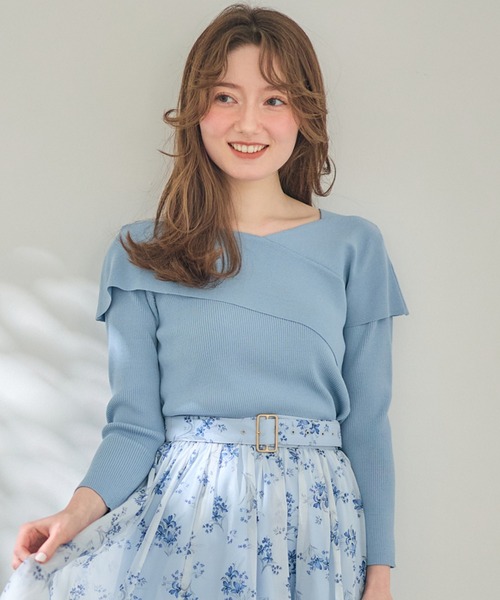 12Twelve Agenda（トゥエルブ アジェンダ） ニット セーター クロス