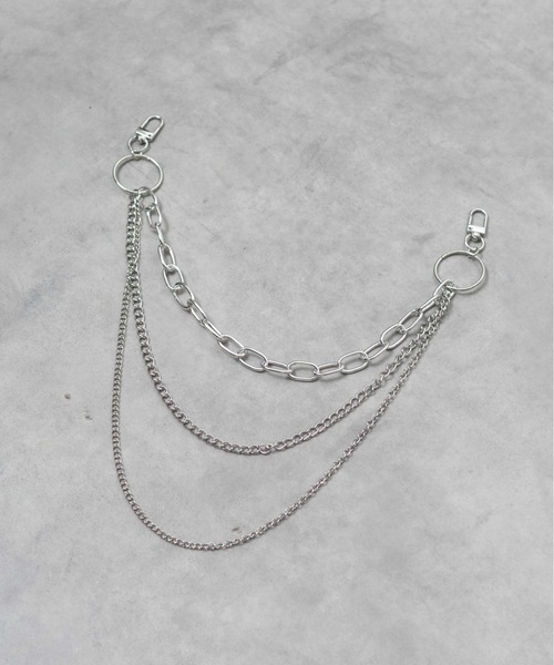 ウォレットチェーン 3連ウォレットチェーン : ZOZOTOWN Yahoo!店