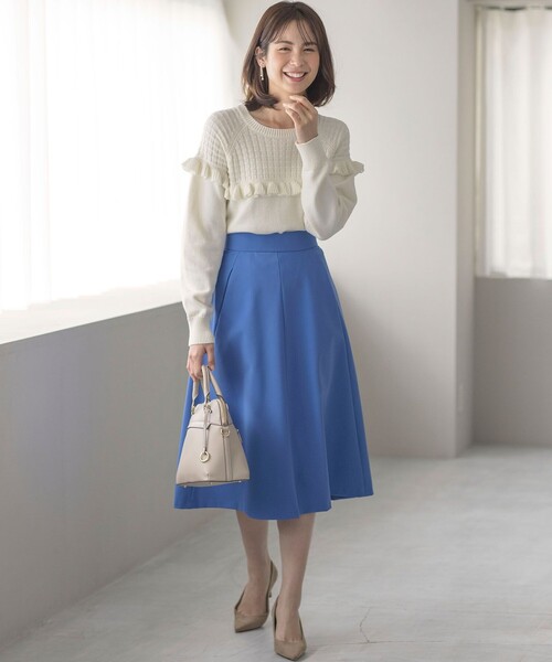 組曲（KUMIKYOKU） スカート GEMINI フレアスカート : ZOZOTOWN Yahoo