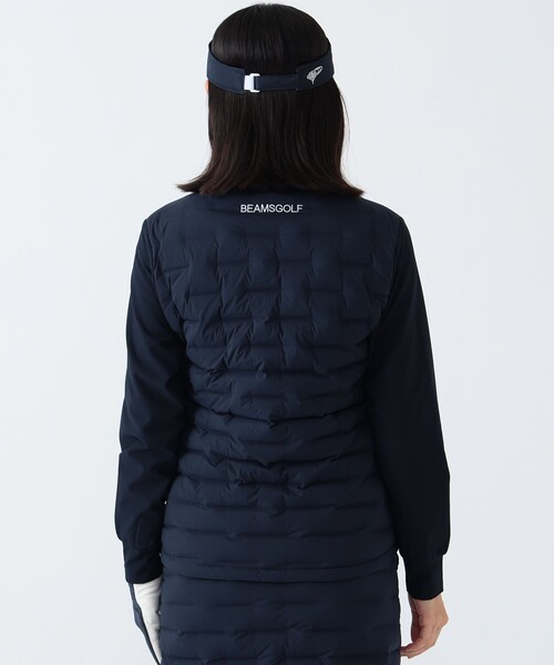 BEAMS GOLF（ビームス ゴルフ） ダウンコート ダウンジャケット PURPLE