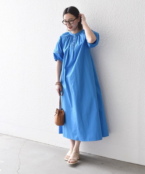 SHIPS.me ワンピース 「ZOZO限定」SHIPS.me: ハシゴレースワンピース