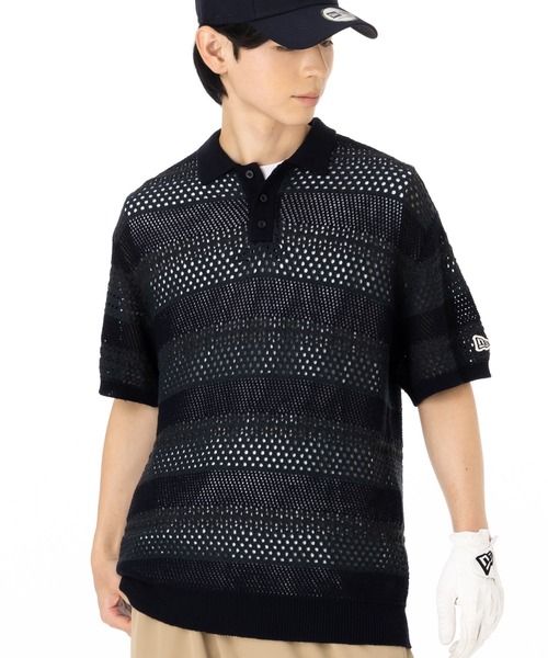 NEW ERA（ニューエラ） ポロシャツ ゴルフ 半袖ポロシャツ サマー