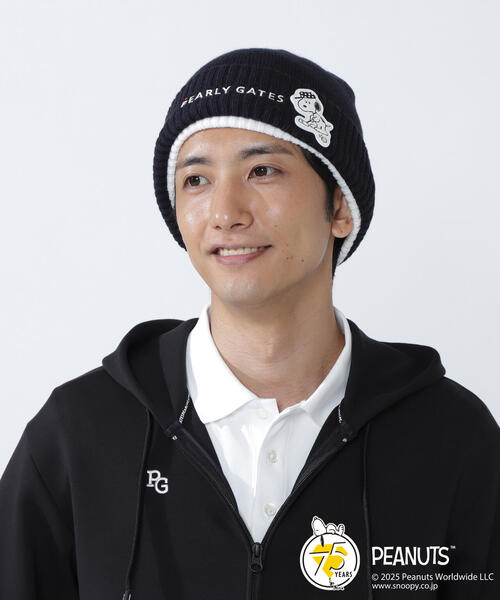 PEARLY GATES（パーリーゲイツ） ニット帽 ニットキャップ 「PEARLY