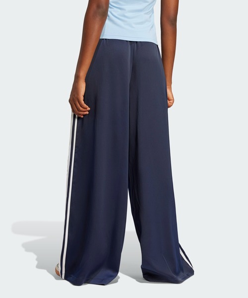 adidas（アディダス） スウェットパンツ ジャージ サテン ワイドレッグ