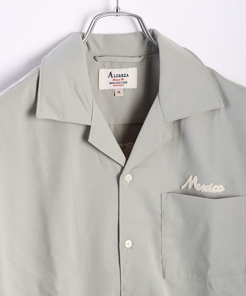 WESTSEA（ウエストシー） シャツ バック刺繍 半袖ボーリングシャツ