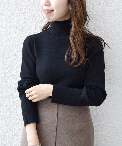 SHIPS any ニット セーター any:「手洗い可能」デリケート リブ