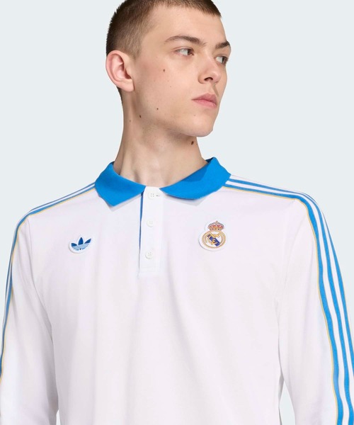 adidas（アディダス） ポロシャツ レアル・マドリード テラス アイコン