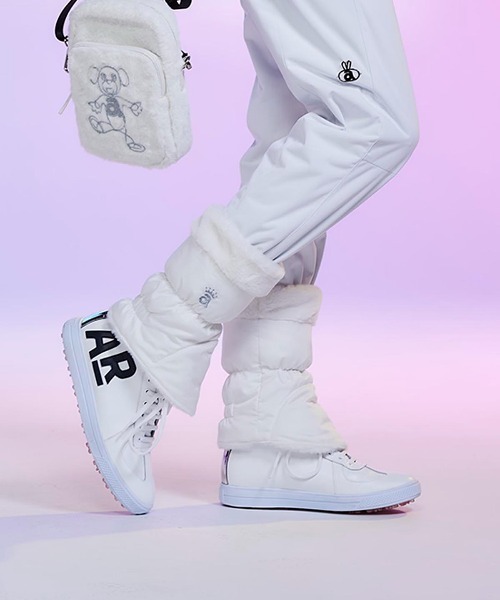 archivio（アルチビオ） レッグウォーマー 「LADIES」リバーシブル