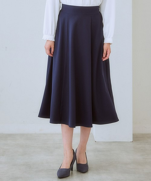 7days Life Styling スカート ダブルクロス6枚ハギフレアスカート