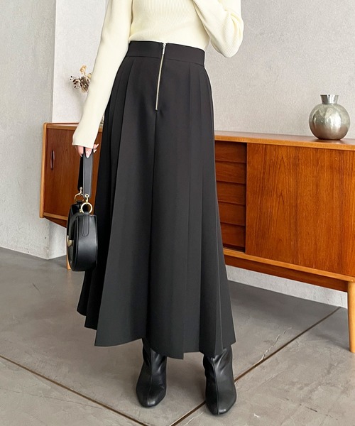 GeeRA（ジーラ） スカート 「S-XLサイズ展開」フロントファスナーハイ