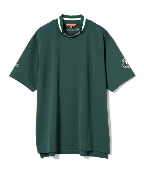 BEAMS GOLF（ビームス ゴルフ） tシャツ ORANGE LABEL / リブ襟 モック