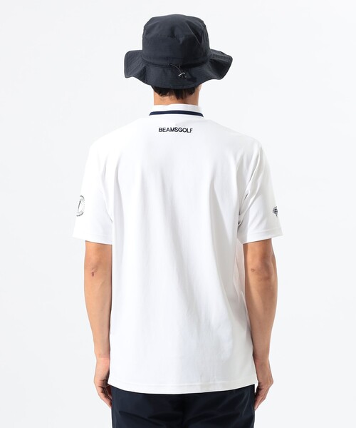 BEAMS GOLF（ビームス ゴルフ） tシャツ ORANGE LABEL / リブ襟 モック