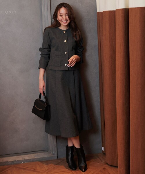 ANY SIS（エニィスィス） セットアップ 「2SET」ジャケット × フレア