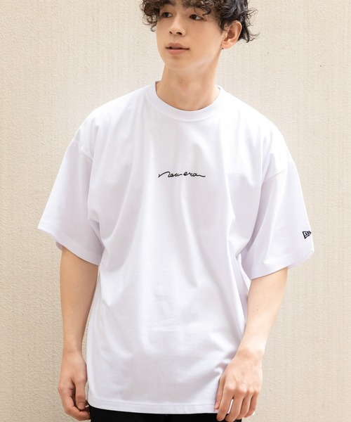 NEW ERA（ニューエラ） tシャツ 半袖Tシャツ オーバーサイズ 手書き