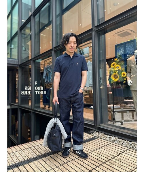 BROOKS BROTHERS（ブルックスブラザーズ） ポロシャツ GF スーピマ