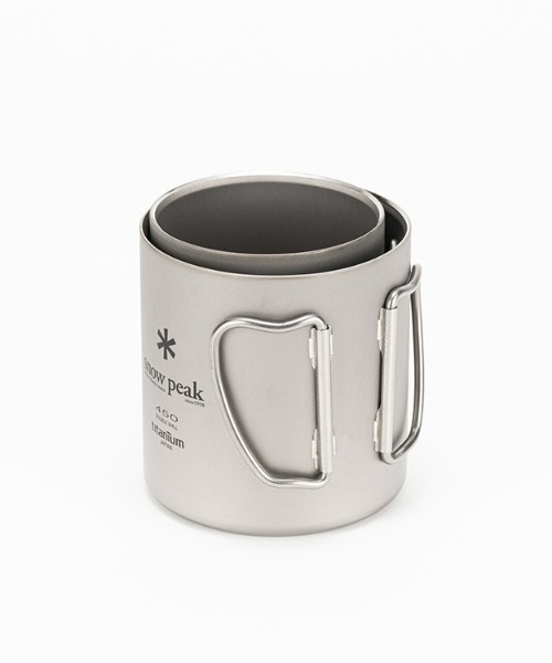snow peak（スノーピーク） チタンダブルマグ 450 マグカップ コップ