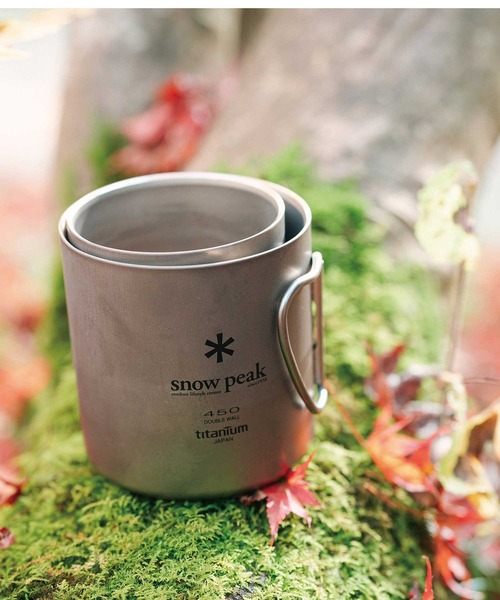 snow peak（スノーピーク） チタンダブルマグ 450 マグカップ コップ