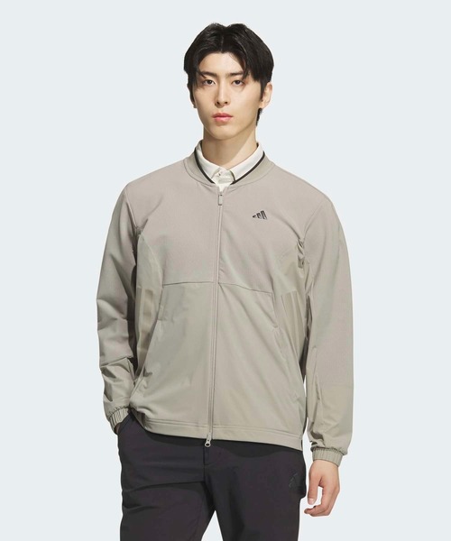 adidas（アディダス） ナイロンジャケット 防風フルジップジャケット