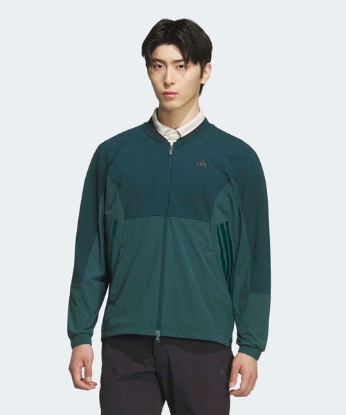 adidas（アディダス） ナイロンジャケット 防風フルジップジャケット