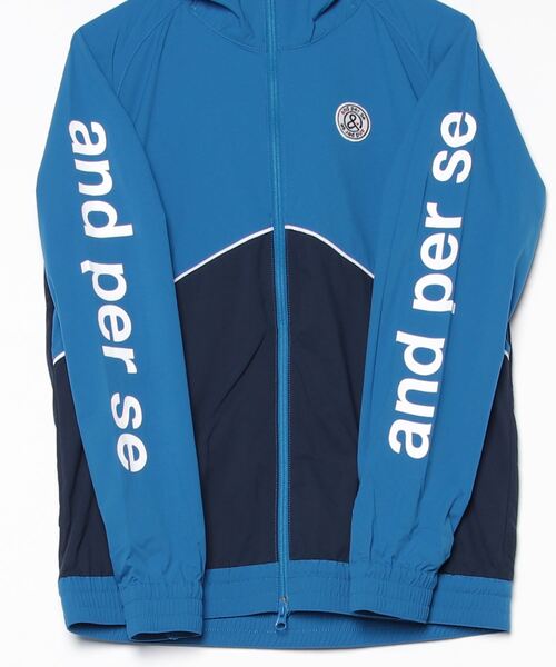 and per se（アンパスィ） ブルゾン アウター エアジャスター切替