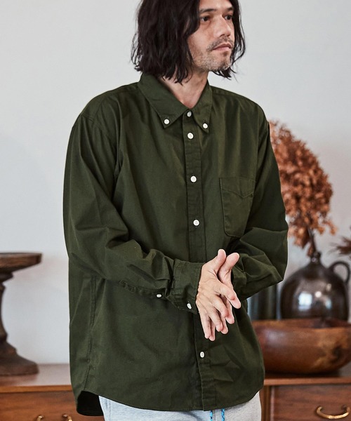 CAMBIO（カンビオ） シャツ ms5413-首裏コンチョ釦ボタンダウン