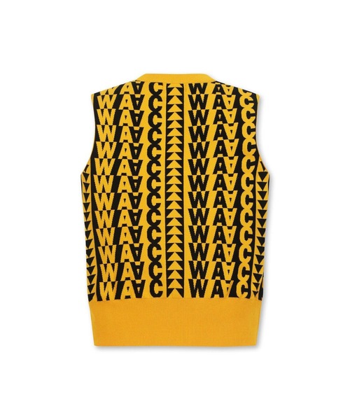 ベスト ジレ WOMENS WAACロゴニットベスト レディース : ZOZOTOWN