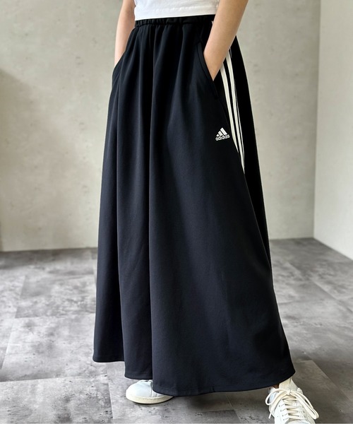 adidas（アディダス） スカート スリーストライプス ルーズフィット